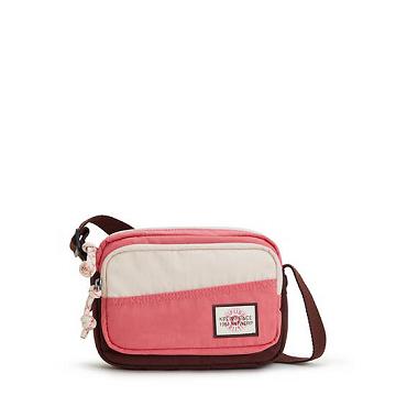 Kipling Sisko Crossbody Bags Valley Duo Pink | CA 1229JP